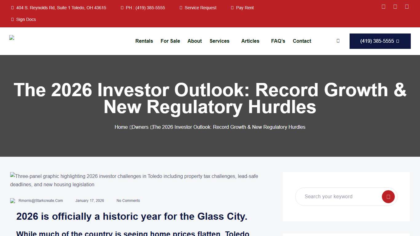 The 2026 Investor Outlook: Record Growth & New Regulatory Hurdles - Buckeye Northwest Realty