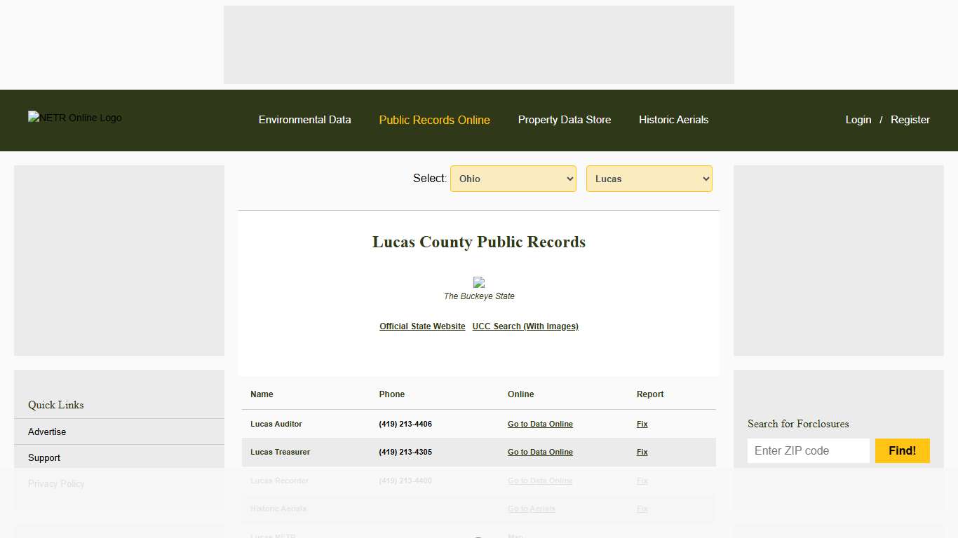 NETR Online • Lucas • Lucas Public Records, Search Lucas Records, Lucas Property Tax, Ohio Property Search, Ohio Assessor